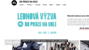 Lednová výzva Do práce na kole je zahájena