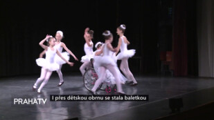 I přes dětskou obrnu se stala baletkou