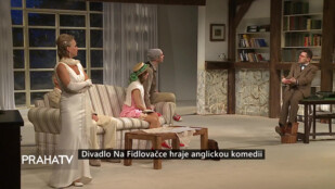 Divadlo Na Fidlovačce hraje anglickou komedii