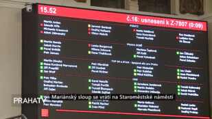 Mariánský sloup se vrátí na Staroměstské náměstí