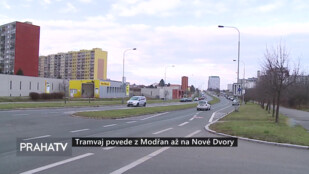 Tramvaj povede z Modřan až na Nové Dvory