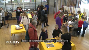 Žáci si užili pololetní prázdniny v pražské zoo