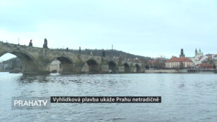 Vyhlídková plavba ukáže Prahu netradičně