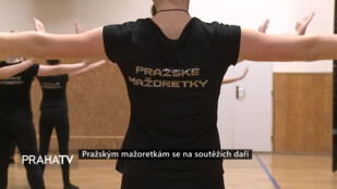 Pražským mažoretkám se na soutěžích daří