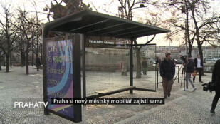 Praha si nový městský mobiliář zajistí sama