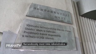 Barrandovský most čeká rekonstrukce