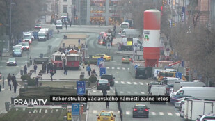 Rekonstrukce Václavského náměstí začne letos