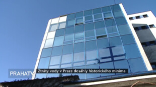 Ztráty vody v Praze dosáhly historického minima