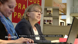 Problémy s Airbnb bude hlásit i městská policie