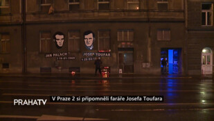 V Praze 2 si připomněli faráře Josefa Toufara