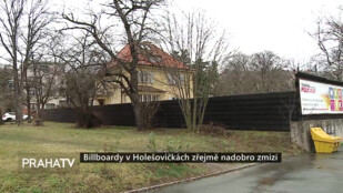 Billboardy v Holešovičkách zřejmě nadobro zmizí