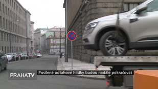 Posílené odtahové hlídky budou nadále pokračovat