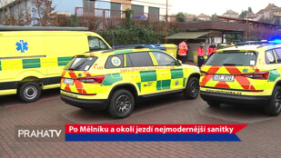 Po Mělníku a okolí jezdí nejmodernější sanitky