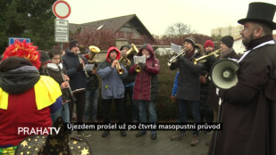Újezdem prošel už po čtvrté masopustní průvod
