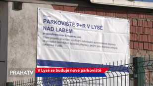 V Lysé se buduje nové parkoviště