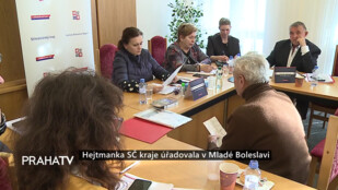 Hejtmanka SČ kraje úřadovala v Mladé Boleslavi
