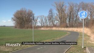 Cyklostezky kolem Čáslavi budou letos kompletní
