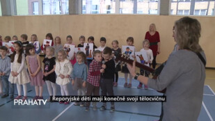 Řeporyjské děti mají konečně svoji tělocvičnu