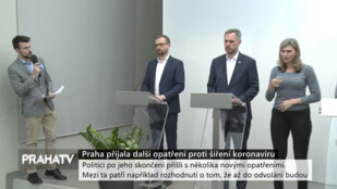 Praha přijala další opatření proti šíření koronaviru