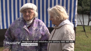 Magistrát zřídil Infolinku pro seniory 800 160 166