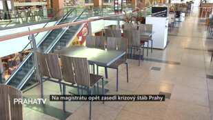 Na magistrátu opět zasedl krizový štáb Prahy