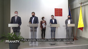 Praha pomůže městských částem i svým nájemcům