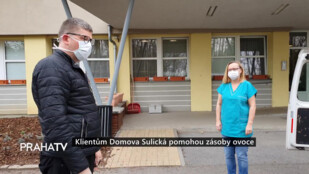 Klientům Domova Sulická pomohou zásoby ovoce