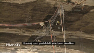Libeňský most prošel další zátěžovou zkouškou