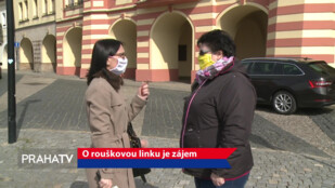 O rouškovou linku je zájem