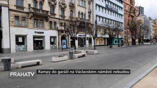 Rampy do garáží na Václavském náměstí nebudou
