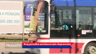 Kraj pomáhá autobusovým dopravcům