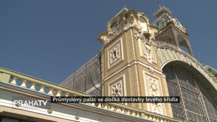 Průmyslový palác se dočká dostavby levého křídla