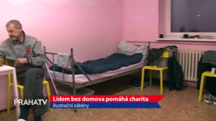 Lidem bez domova pomáhá charita