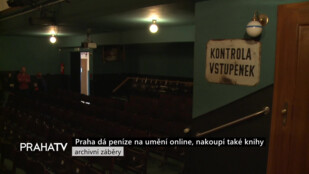 Praha dá peníze na umění online, nakoupí také knihy