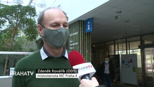 Praha 4 rozdává roušky a dezinfekci zdarma