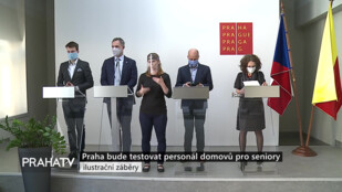 Praha bude testovat personál domovů pro seniory