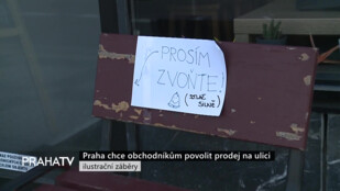 Praha chce obchodníkům povolit prodej na ulici