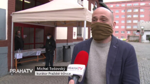 Pražská tržnice umožňuje prodej přes okénko