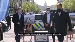 Praha zahájila rekonstrukci spodní části Václaváku