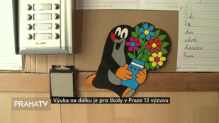 Výuka na dálku je pro školy v Praze 13 výzvou