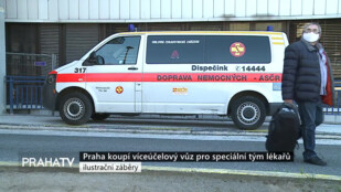 Praha koupí víceúčelový vůz pro speciální tým lékařů