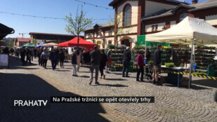 Na Pražské tržnici se opět otevřely trhy