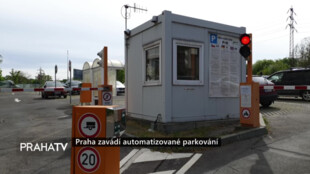 Praha zavádí automatizované parkování