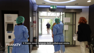 V Praze nově funguje další odběrové místo