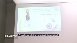 Praha koupí přístroj na testování respirátorů