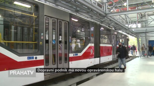 Dopravní podnik má novou opravárenskou halu