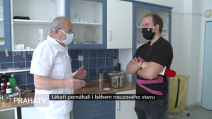 Lékaři pomáhali i během nouzového stavu