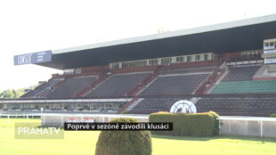 Poprvé v sezóně závodili klusáci