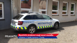 Bystřičtí strážníci mají nové vozidlo