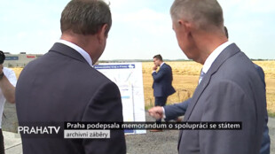 Praha podepsala memorandum o spolupráci se státem